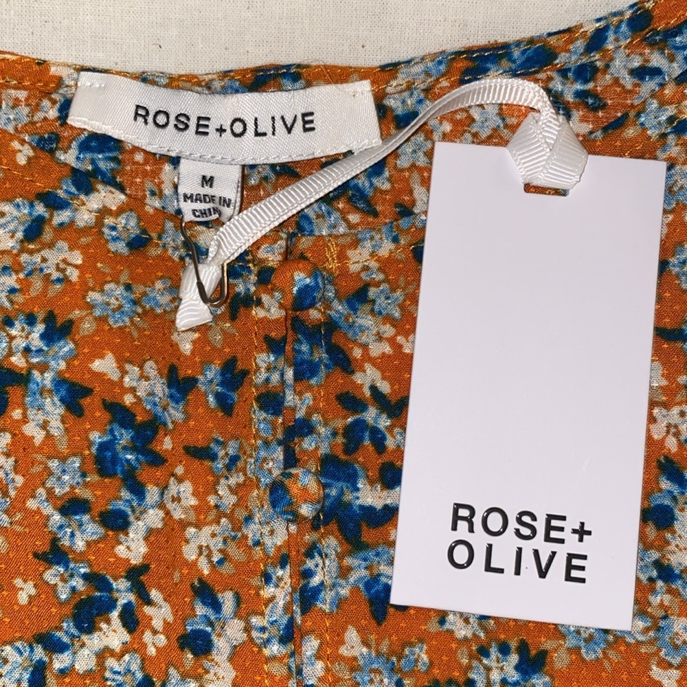 Rose & Olive Floral Camisole Top - Picture 8 of 12
